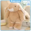 Thỏ Kem Tai Dài 🐰. Gấu bông với kích thước vừa ôm siêu thích, chất lông siêu mềm mịn, màu Kem/Be ấm áp.