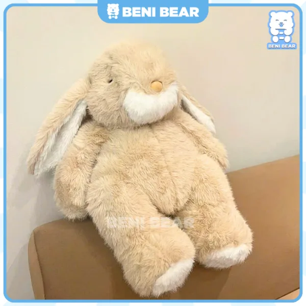 Gấu bông Thỏ Kem Tai Dài phù hợp trang trí theo phong cách nhẹ nhàng, style Hàn Quốc trẻ trung, đơn giản nhưng lại không kém phần xinh xắn.