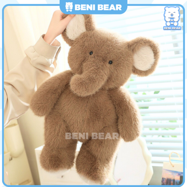 Voi Nâu xinh xắn, thiết kế tai to ngộ nghĩnh. Món quà tặng cho bé và bạn gái vô cùng đáng yêu.