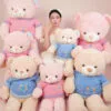 Hình ảnh sản phẩm Gấu Teddy Áo Len Love Cầu Vồng
