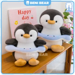 Trang trí phòng cực xinh với Cánh Cụt Phao! Gấu bông chất lượng, mềm mại vô cùng.