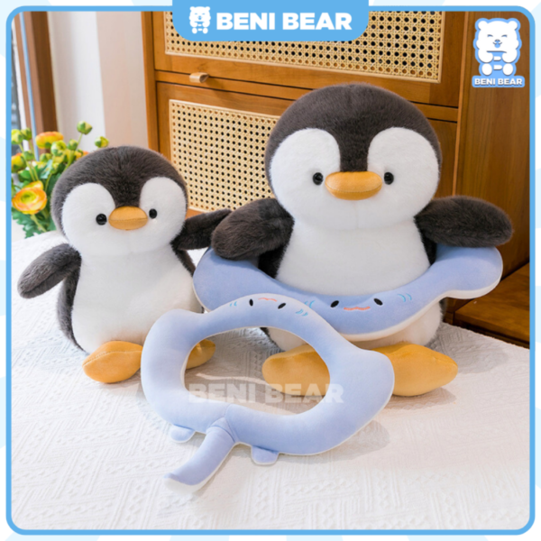 Cánh Cụt cá tính, khuôn mặt ngộ nghĩnh. Gối ôm đáng yêu, Quà sinh nhật hot.