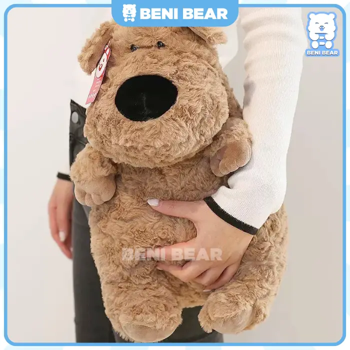 Em Cún Nâu và chiếc bụng béo cực yêu