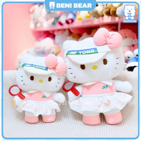 Gấu Bông Mèo Kitty Váy Thể Thao - đã có mặt tại cửa hàng gấu bông Beni Bear.
