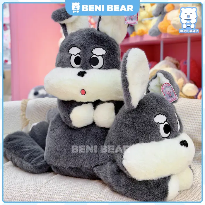 Gối Ôm Chó Nằm Tai Cụp