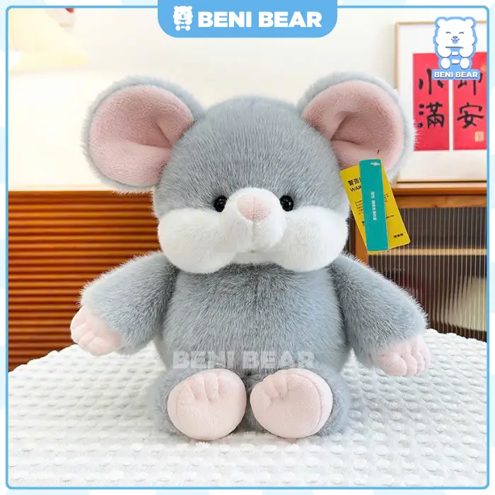 Hình ảnh Gấu Bông Chạy Bộ - Chuột Xanh