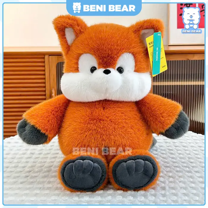 Hình ảnh Gấu Bông Biết Chạy - Cáo Cam