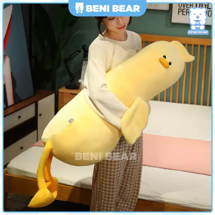 Hình ảnh sản phẩm Gấu Bông Gối Ôm Vịt Vô Tri