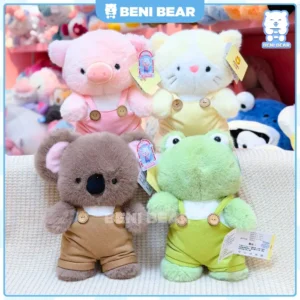 Gấu Bông Thú Mặc Yếm Mini