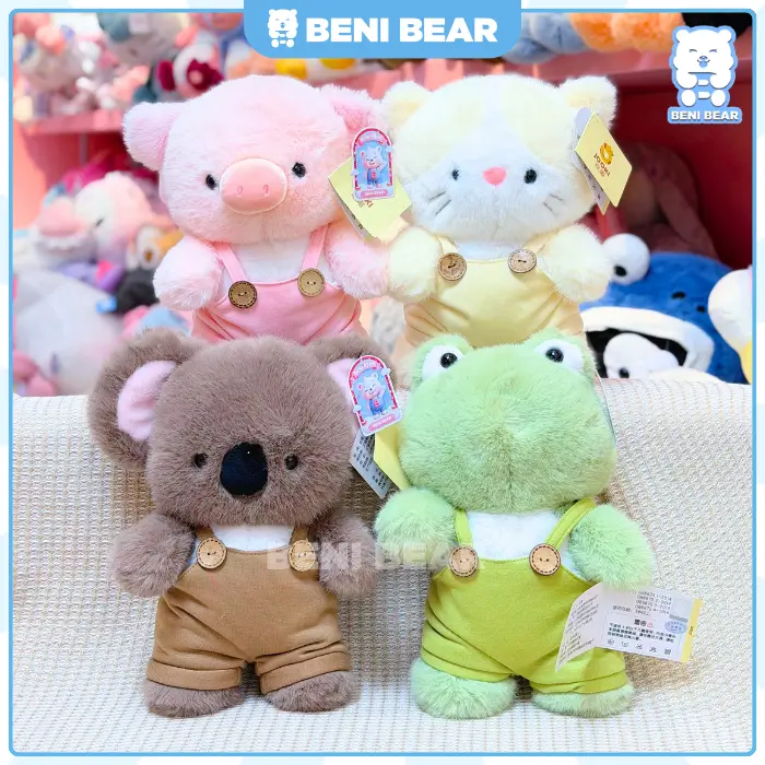 Hình ảnh Gấu Bông Thú Mặc Yếm Mini