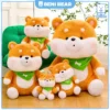 Gấu Bông Chó Shiba Khăn Cổ Xanh