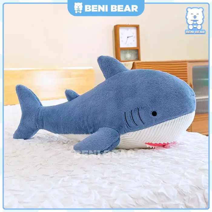 Gấu Bông Gối Ôm Cá Mập