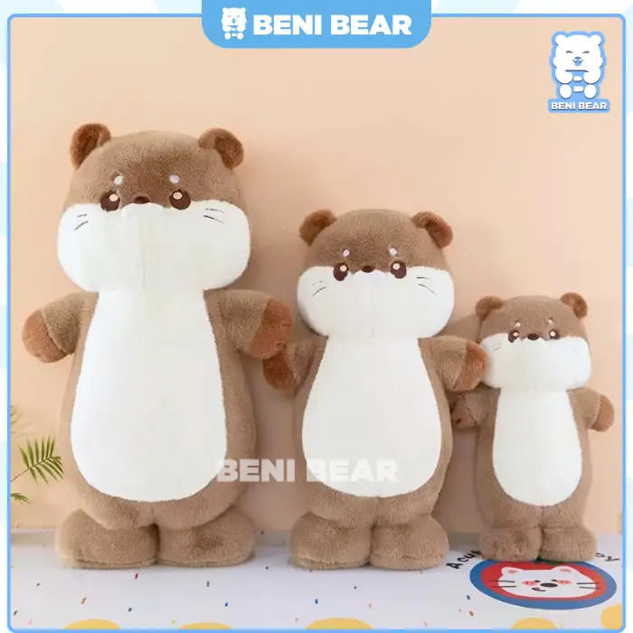 Hình ảnh sản phẩm Gấu Bông Gối Ôm Rái Cá Mũm Mĩm