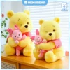 Gấu Bông Gấu Pooh Ôm Heo Hồng